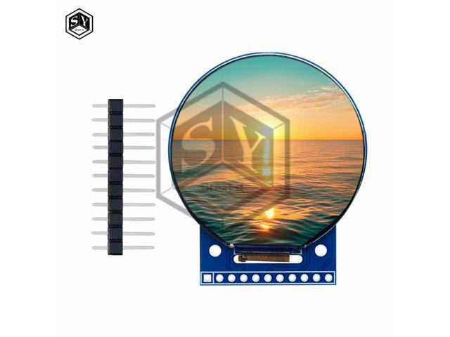 1.5-inch TFT LCD screen ST77916 small screen with a resolution of 360x360 pixels LCD round screen, QSPI color screen for