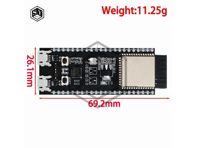 RCmall ESP32-S3-Dev-KitC-1 N16R8 Development Board Wi-Fi + BLE MCU Module Integrates Complete Wi-Fi and BLE Functions 16MB Flash