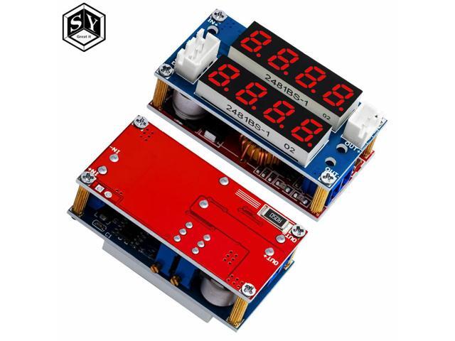 5A Adjustable Step-Down Module (XL4015): CC/CV Mode, LED Display & Voltmeter/Ammeter LED Charger Compatible