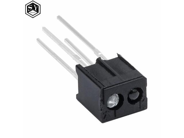 10PCS RPR220 Reflective Optoelectronic Sensor Module: DIY Detection with Built-in Switch Function