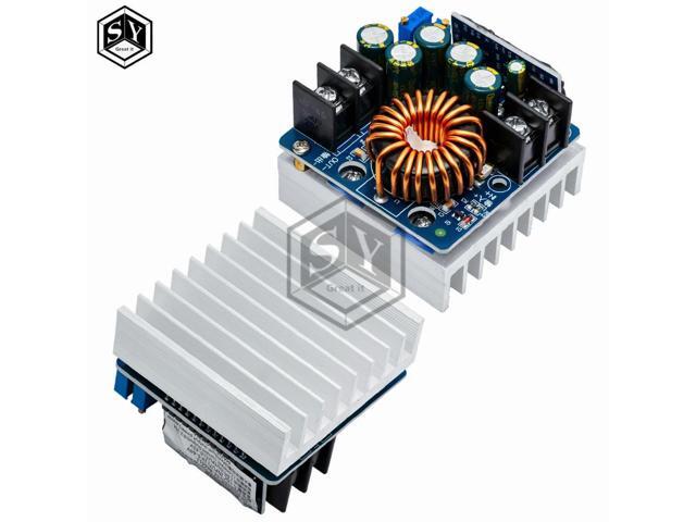 400W 15A DC Buck Converter Module 10-60V Input to 0-45V Output, Constant Voltage & Current Adjustable