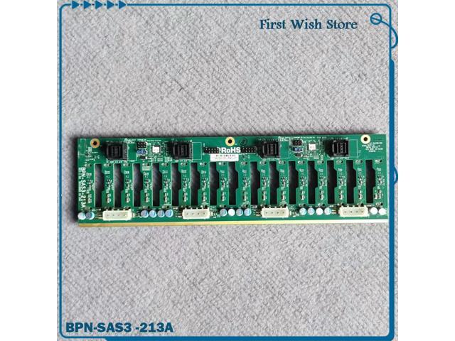 For super-mico 12GB SAS/SATA hard disk backplane 16 disks BPN-SAS3-213A