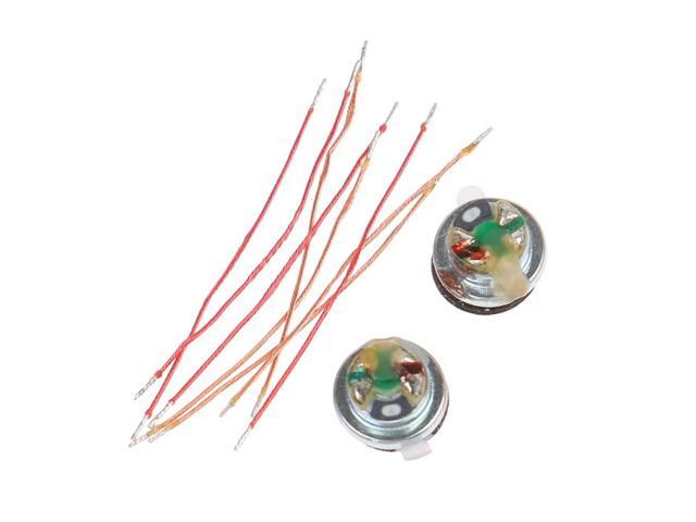 2Pcs 8mm TWS In-Ear Headphone Speaker Driver 3rd Gen Full Range Unit