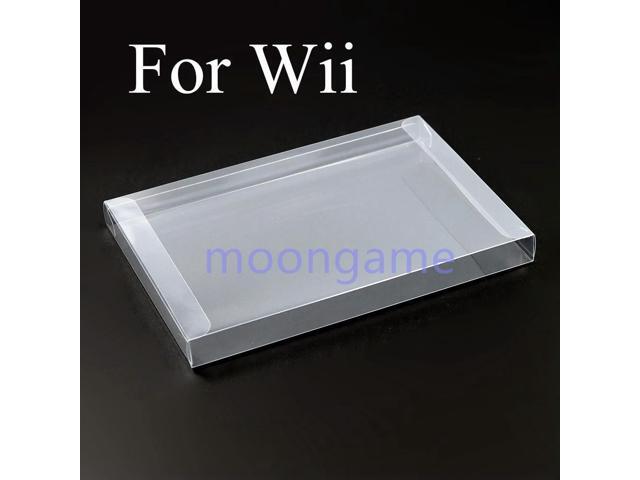 1pc For Wii Collection Box PET Transparent Display Box Protection Dust Box