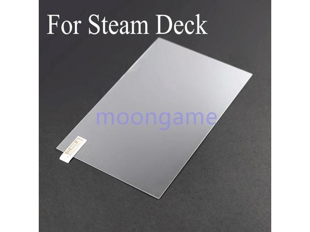 2pcs Tempered Glass Film for Steam Deck Game Console Screen Protector Anti-Scratch Guard Film for Steam Deck Accessories