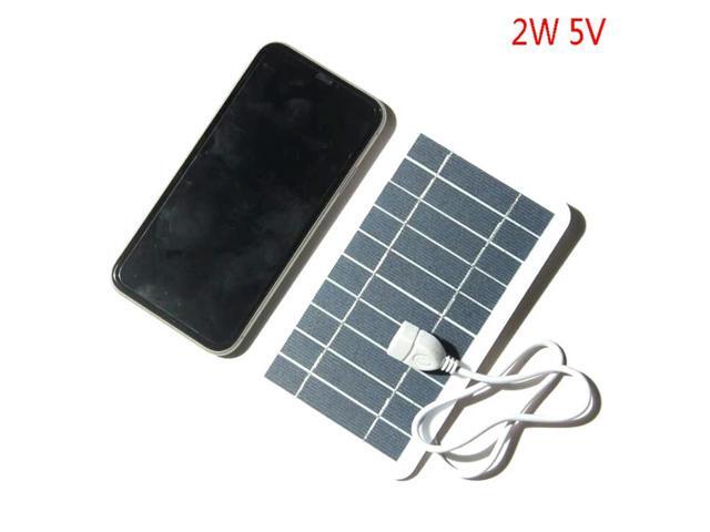 2W 5V 400mA Solar Panel USB Output Solar System for Mobile Phone Charger