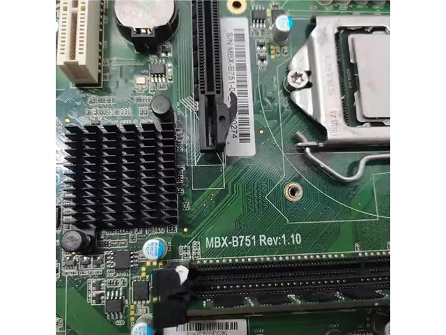 Dual NIC ports for Industrial Motherboard MBX-B751-01 MBX-B751 Rev 1.10