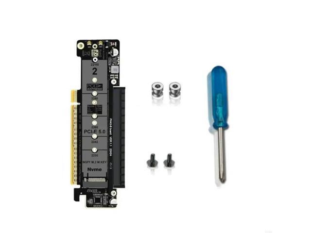 PCIe5.0 Lane Splitting Expansion Adapter Card for Fast Speed M.2 NVMe SSDs Performances and Flexible Device Expansion H8WD