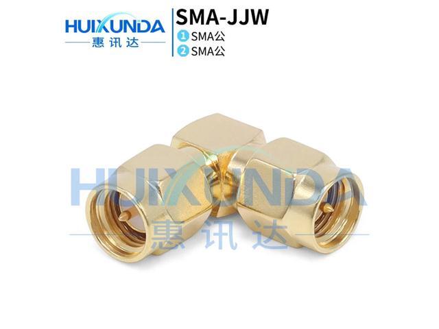 SMA-JJW SMA male 90 degree right angle elbow, double male SMA RF connector SMA-JWJ