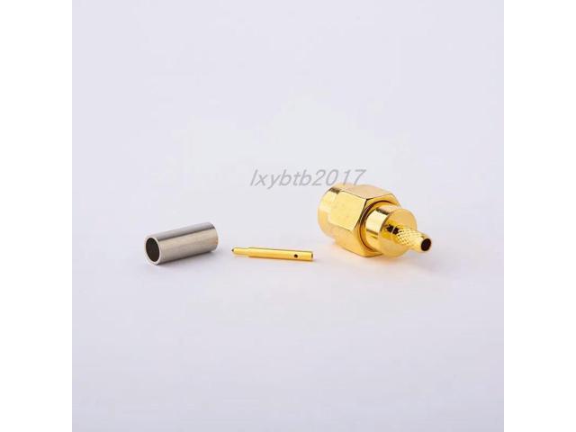 SMA-J3 connected to RG316 inner screw with RG174 wire SMA-C-J-1.5 cable welding SYV-50-2-1