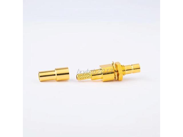 SMB-C-JY1.5 Window Welded RF Male Crimp RG316 Crimp RG174 Nut SMB-JY3