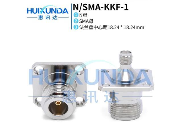 N/SMA-KKF N Female to SMA Master Flange Fixed Wall Connector SMA/N-KKF N/SMA-KFK
