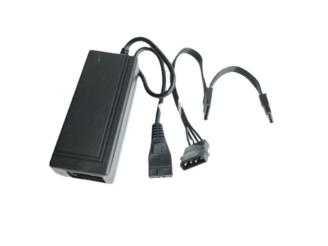 PC 4Pin IDE SATA AC to DC Power Adapter Supply Cable For Computer 3.5 inch HDD Hard DVD CD-ROM Disk Driver 12V + 5V 2.5A