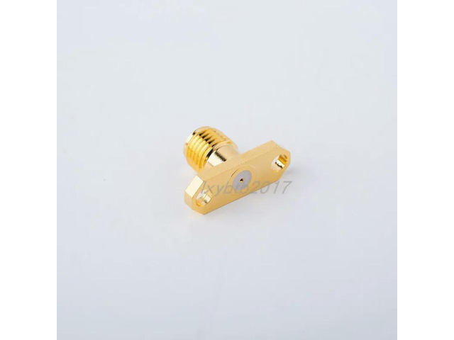 SMA-KFD Two-hole flange hole spacing 12.2mm connector adaptable 0.4/0 5/0.6/0.8/0 glass beads