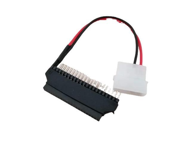 2.5'' to 3.5'' HDD Hard Drive Convert Adapter with Power Interface 44Pin 40Pin IDE Cable for Deskp