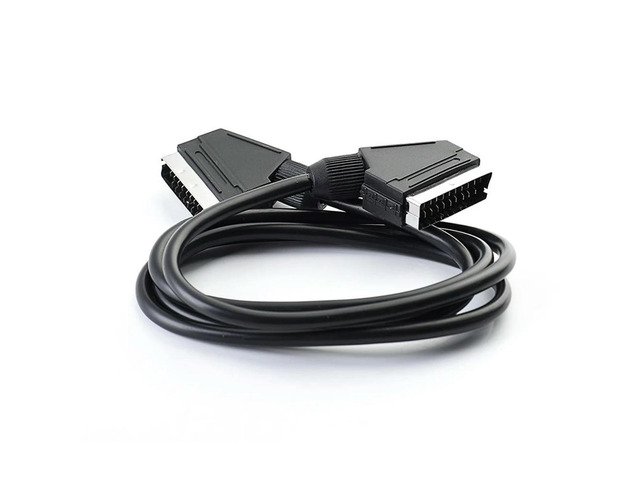 Scart to sart cable EU Scart cable for TV DVD STB 21-pin Scart male to male 1.5m