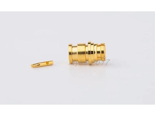 SMP-KB2 is suitable for 086 small straight female head welding RG405 wire 50-2 semi-flexible semi-rigid wire DC-26.5GHz