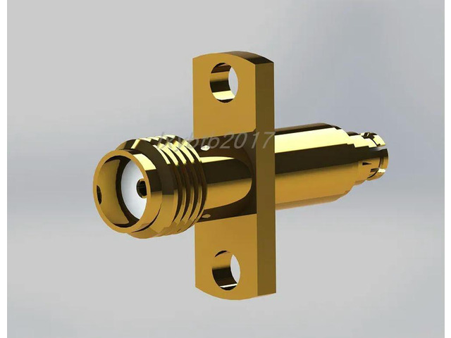 SMA/SMP-KFK2 RF adapter SMA female to SMP female two hole flange SMA-K to SMP-K adapter
