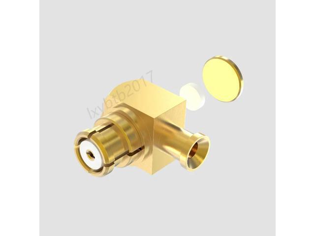 SMP-KWB1 ultra-small joint matching 047 semi-flexible semi-steel curved female head welding SFT-50-1 line RG178 line