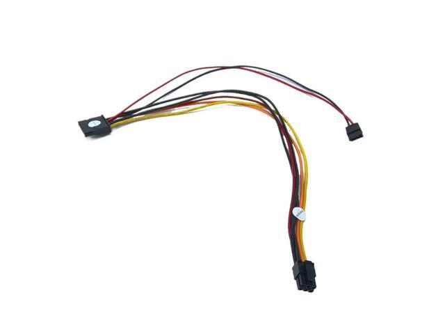 Computer ATX Mainboard Power Supply Cable 6Pin To SATA SSD HDD ODD DVD VCD Optical Drive Cord for Plus QBT XE PRO QCT 1250 YJW72