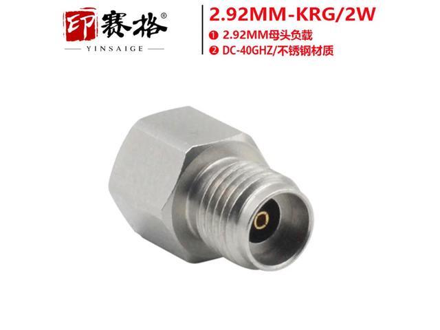2.92MM female head stainless steel coaxial load DC40GHZ millimeter wave end point resistance high frequency test load K head