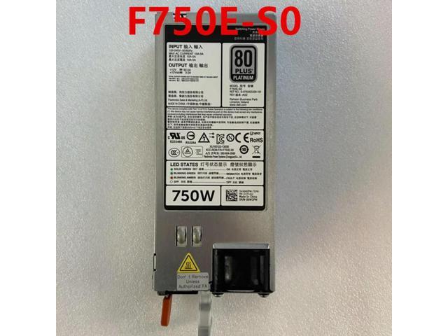 PSU R720 R620 R520 T620 750W Power Supply F750E-S0 06W2PW 6W2PW