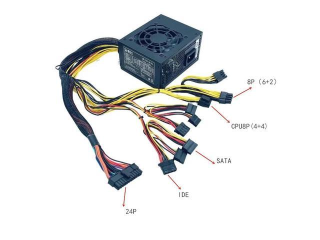 PSU For Xindongli Mini SFX MATX 1060TI 2060TI 600W Power Supply 600HDL HK300-41GP FSP450-60GHS
