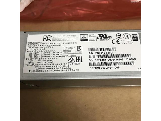 Almost Power Supply For Acbel 650W FSF019 FSF019-610G FSF019-611G