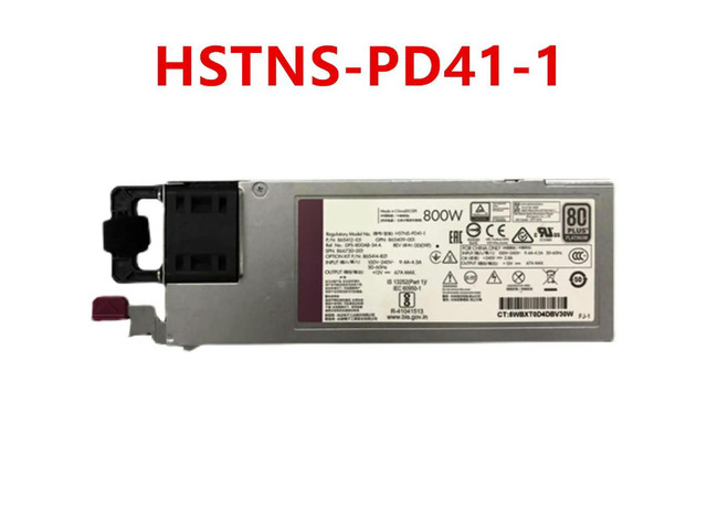 Power Supply G10 800W For HSTNS-PD41-1 DPS-800AB-34 A 865412-101 865414-B21 866730-001 865409-001