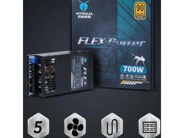FLEX Power Supply For MYIHAJA ITX Flex PSU 90Plus Platinum Small 1U K39 700W Power Supply FLEX-700W ENP-7660B