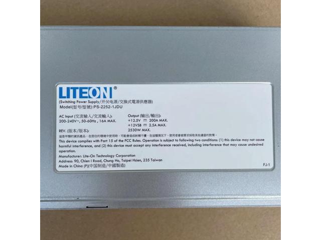 Almost PSU For Liteon 12.5V 2530W Power Supply PS-2252-1JDU
