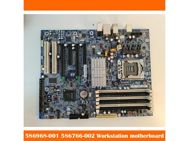 For Z400 X58 Workstation Motherboard Supports 1366 Six Cores 586968-001 586766-002