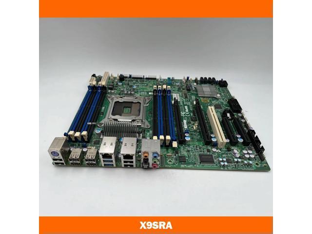 X9SRA For Workstation ATX Motherboard LGA 2011 C602 E5-2600/1600 V2 DDR3 PCI-E3.0