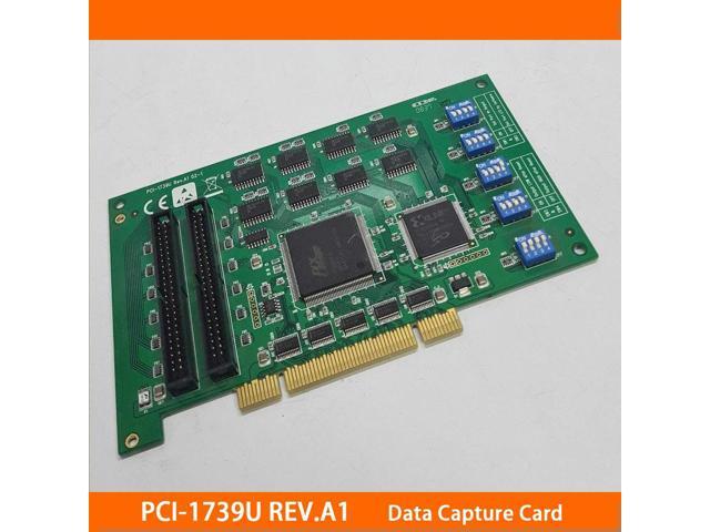 PCI-1739U REV. A1 For Advantech Isolation Relay 48-Channel TTL Digital Input/Output Card Data Capture Card Fast Ship