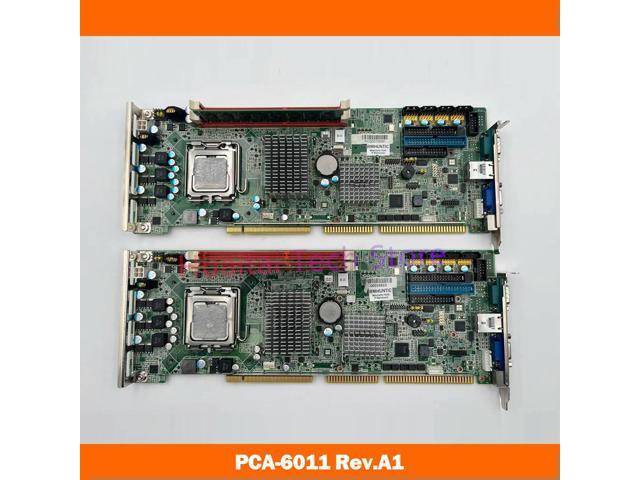 1PCS Origina Industrial Computer Motherboard Dual Network Portsl For Advantech PCA-6011 Rev. A1 PCA-6011G2