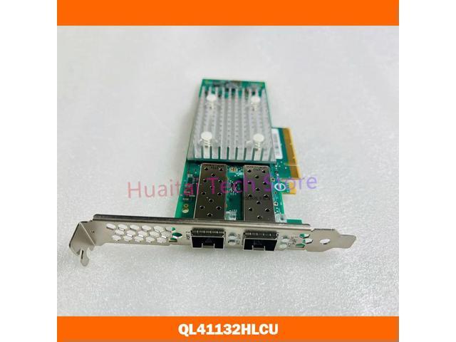Pcie X8 dual-port Ten Gigabit Fiber Optic Network Adapter QL41132HLCU