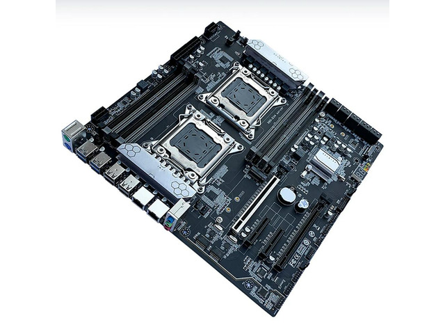 X99 For JGINYUE X99-D34 Two-Way E-ATX LGA 2011-3 256G DDR3*3 DDR4*4 Desktop Motherboard