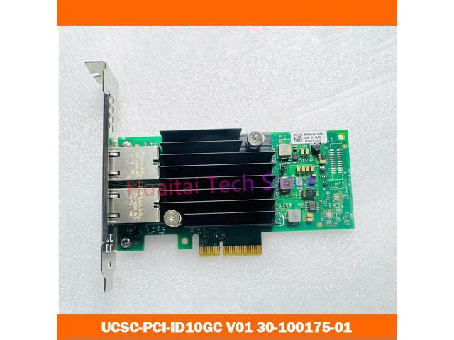 X550-T2 dual 10-Gigabit Electrical Network Adapter UCSC-PCI-ID10GC V01 30-100175-01