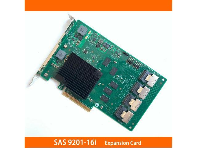 SAS 9201-16i For Expansion Card 6Gb/s 16-Port SATA / SAS Host Bus Adapter Card Fast Ship