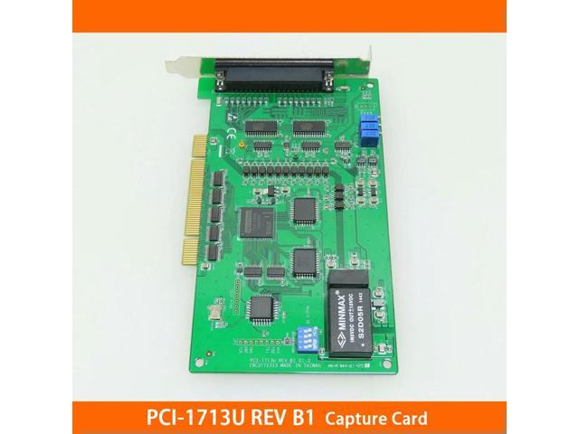 PCI-1713U REV B1 Capture Card 32-Channel Isolated High-speed Analog Input Card For Advantech Fast Ship