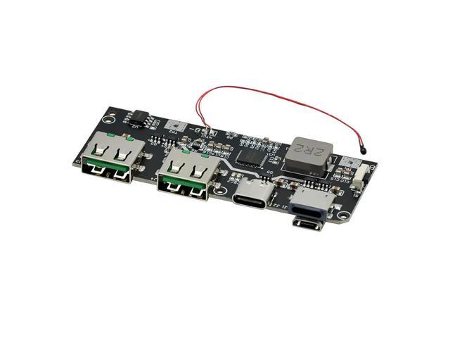 QC4.0 QC3.0 LED Dual USB 5V 4.5A 22.5W Micro/Type-C USB Mobile Power Bank Charging Module Temperature / Circuit Protection