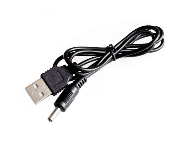 USB 2.0 A Male To 3.5x1.35mm 3.5mm Plug Barrel Jack 5V DC Power Supply Cord Adapter Charger Cable 3.5*1.35mm