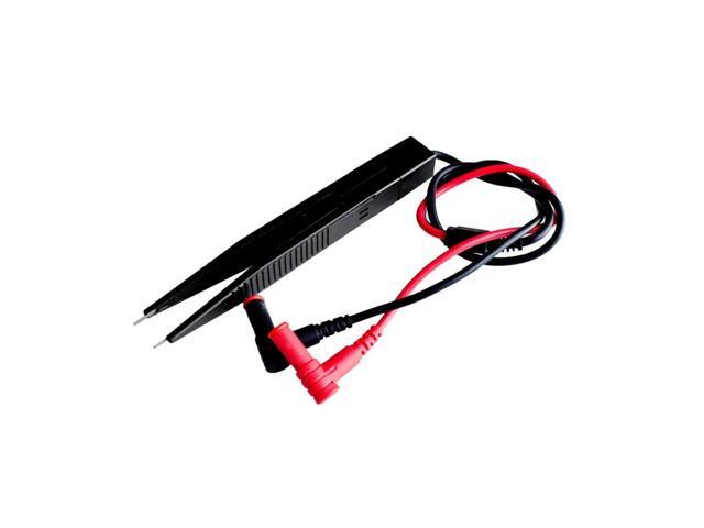 SMD Inductor Test Clip Probe Tweezers for Resistor Multimeter Capacitor Meter Clip Probe for SMD Components Measure