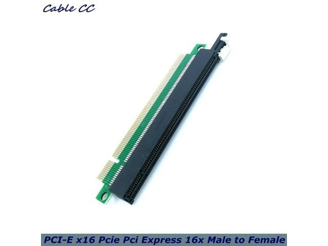 Riser PCI-E x16 Pcie Pci Express 16x Male to Female Riser Extension Card Adapter Converter for 1U 2U 3U IPC Chassis