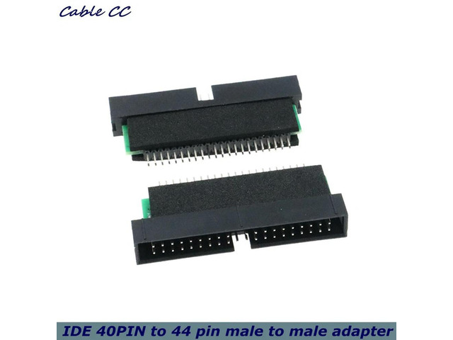 IDE Adapter Card IDE3.5 44 pin to 40 pin DOM Electronic Disk Adapter 2.5-inch Hard Disk Motherboard Interface Male to Male Plug