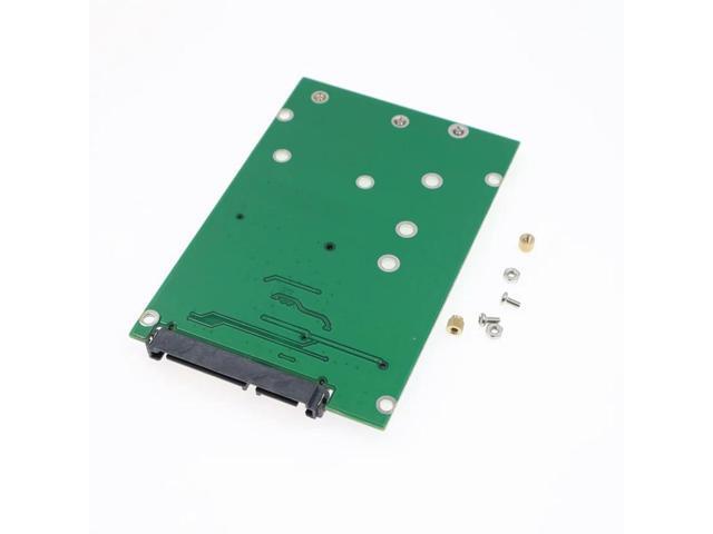 1pcs/ M.2 Solid State NGFF to SATA Adapter Card MSATA Hard Drive to SATA Adapter Card 2-in-1 SATA 2.5'/3.5' Hard Disk Use