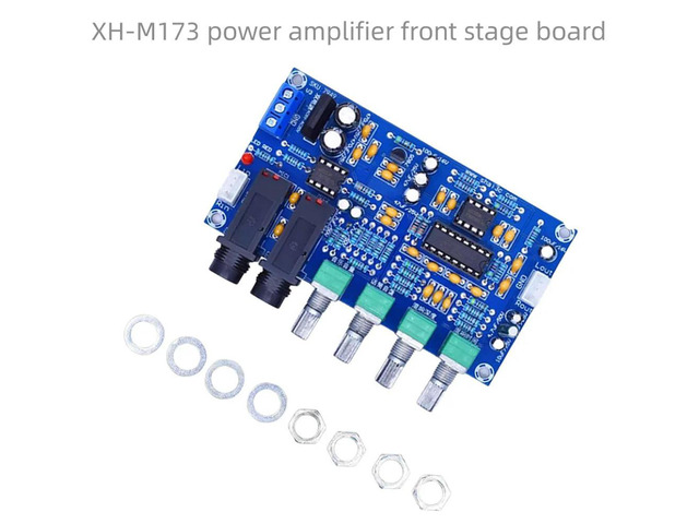 1Pcs XH-M173 Karaoke board Karaoke reverb board Microphone amplifier board Singing amplifier board Karaoke amplifier board