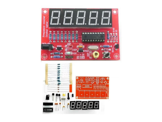 DIY kit RF 1Hz-50MHz crystal Oscillator Frequency Counter Meter Digital LED tester for is availe in stock