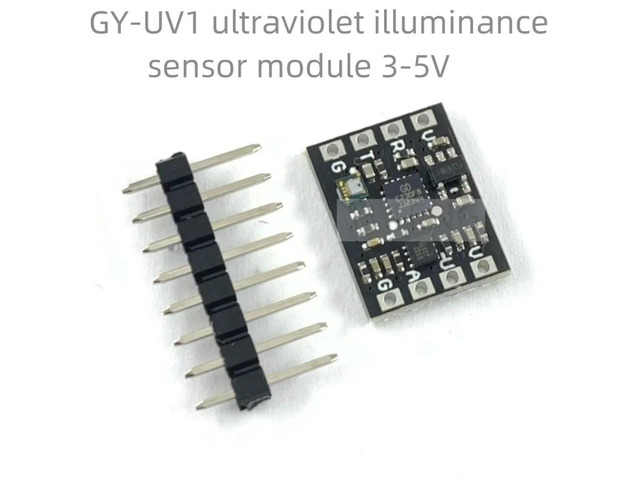 GY-UV1 3-5v serial port ultraviolet UV illuminance sensor Voltage output generation ML8511 VEML6070 module