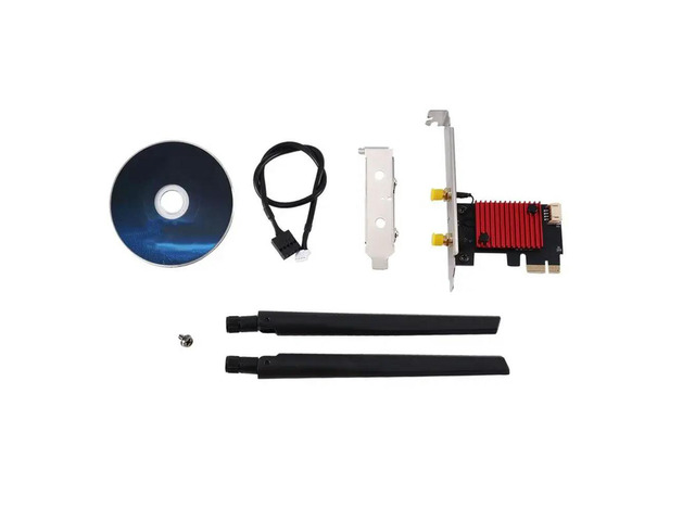 3000Mbps 6 AX200 PCIE Adapter Bluetooth 5.2 Network Card Dual Band 2.4G 5Ghz 802.11AX Win 10 11